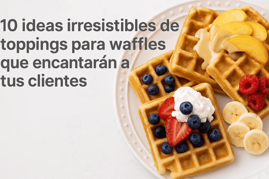 10 Ideas Irresistibles de Toppings para Waffles que Encantarán a tus Clientes - Klinge | Equipos Gastronómicos