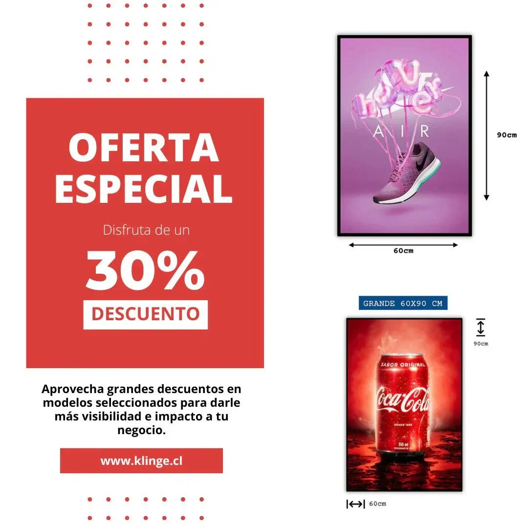 Cajas LED Ultrafinas con Backlight Film: Innovación Visual para tu Negocio en Santiago - Klinge | Equipos Gastronómicos