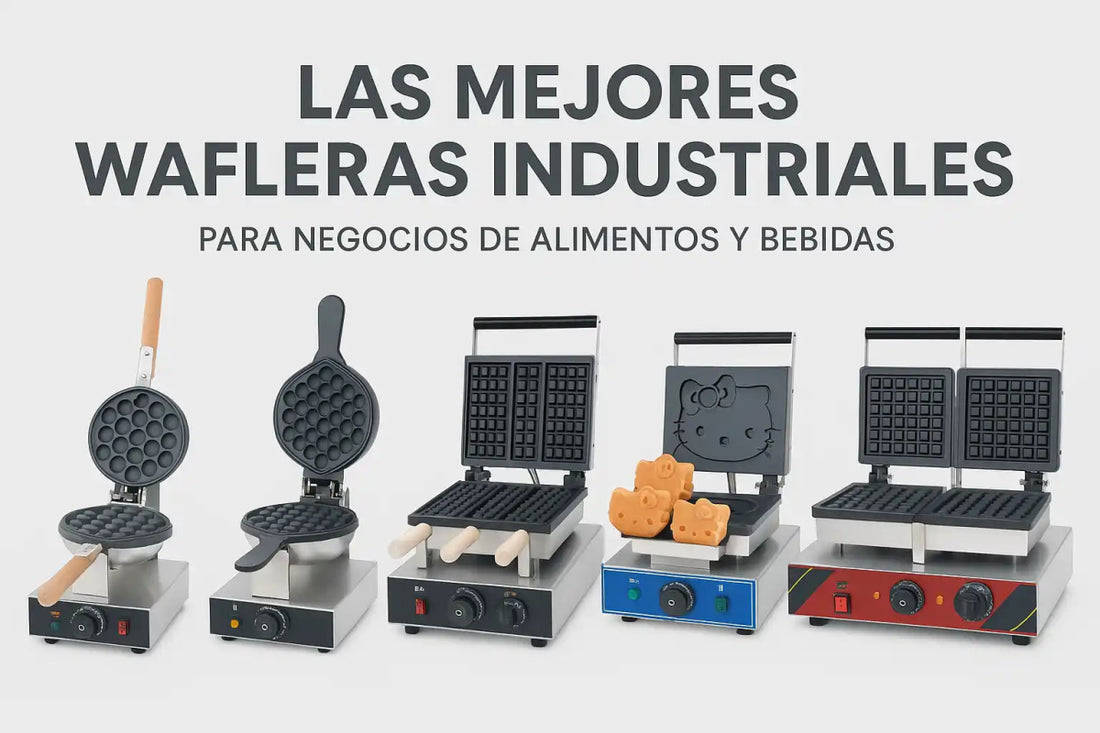 Las Mejores Wafleras Industriales para Negocios de Alimentos y Bebidas - Klinge | Equipos Gastronómicos