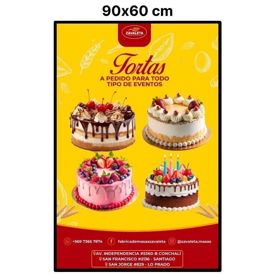 Panel LED Publicitario 60x90 cm | Impresión GRATIS - Klinge | Pantallas LED