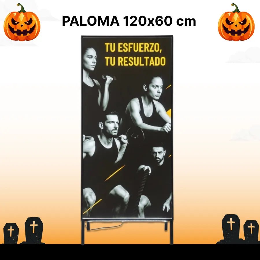 Pantalla LED Formato Paloma 120x60 cm - Klinge | Pantallas LED