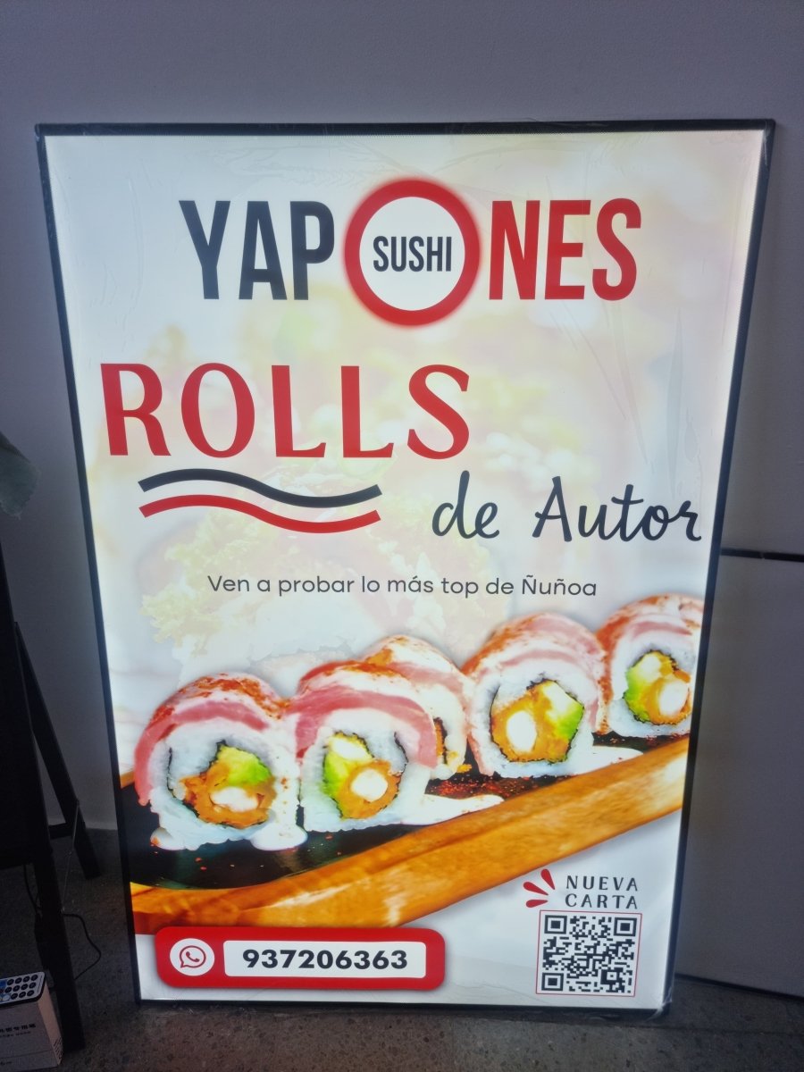 Pantalla LED Publicitaria 60x90 cm – Alta Visibilidad con IMPRESIÓN GRATIS - Klinge | Equipos Gastronómicos