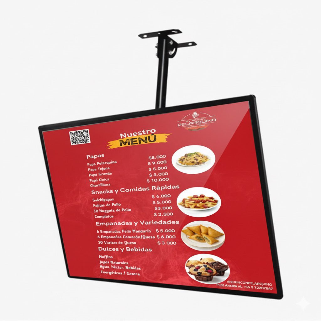 Pantalla LED Publicitaria Colgante 60x90 cm - Klinge | Pantallas LED