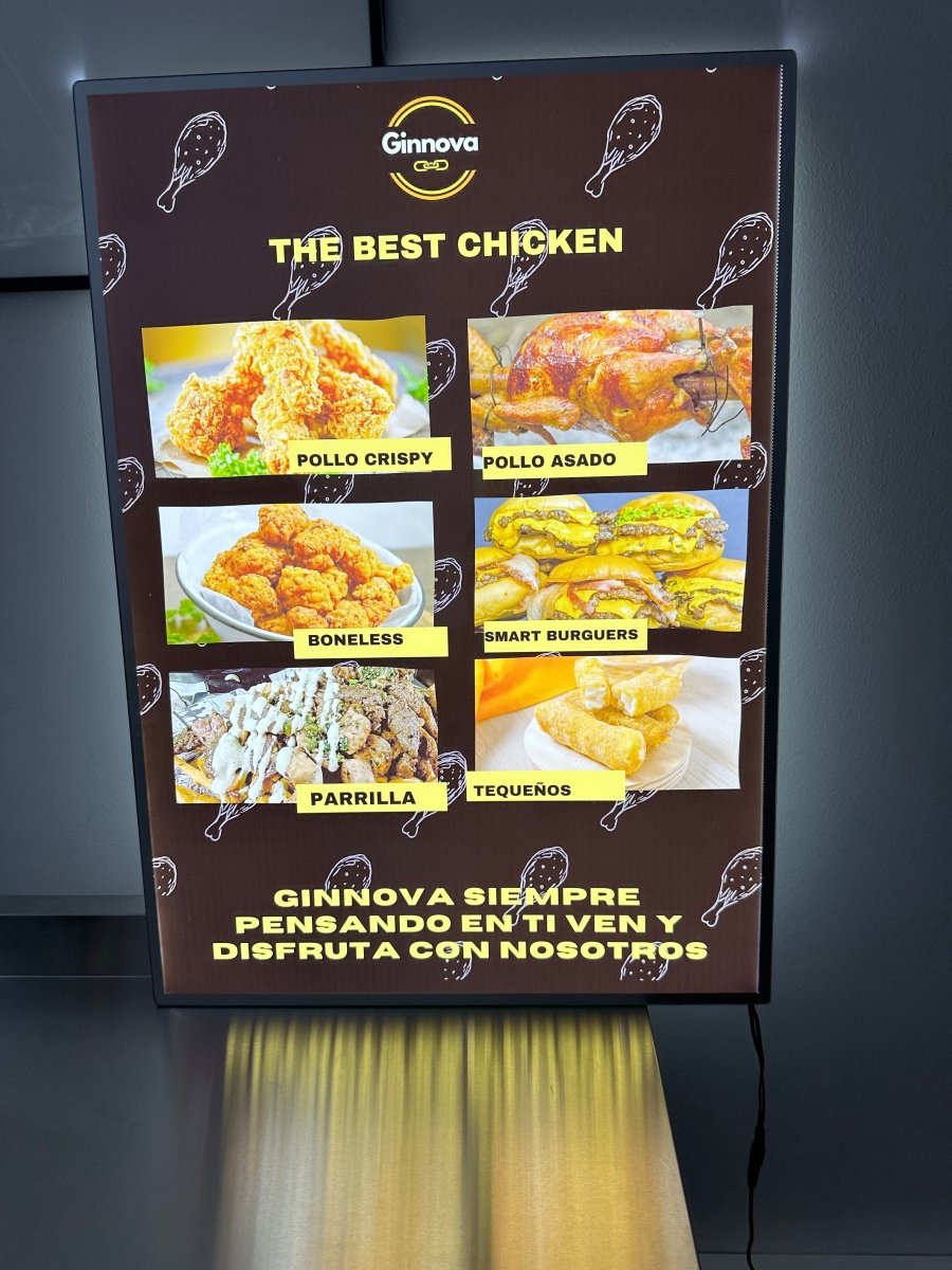 Pantalla LED Publicitaria Ultradelgada 60x90 cm - Klinge