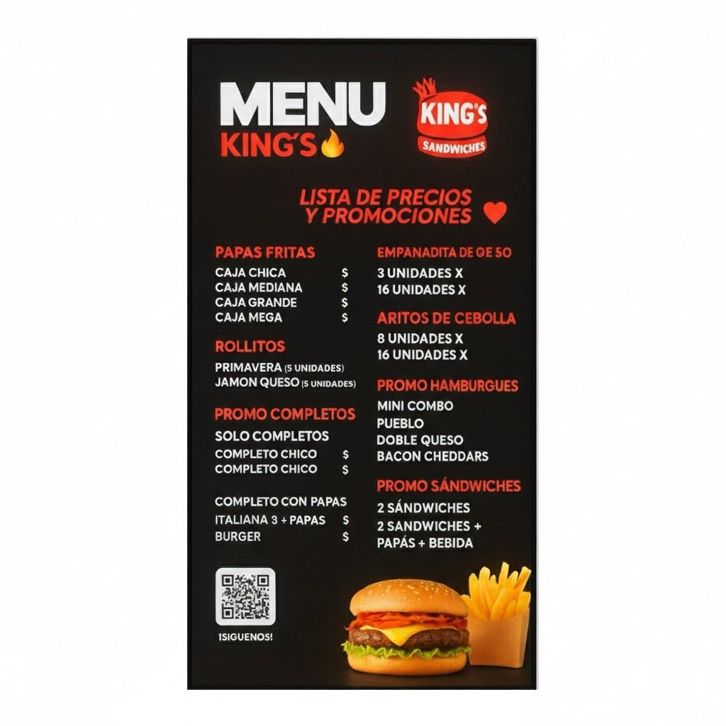 Pantalla LED Ultradelgada 60x120 cm – Publicidad de Alto Impacto en Formato XL - Klinge | Pantallas LED