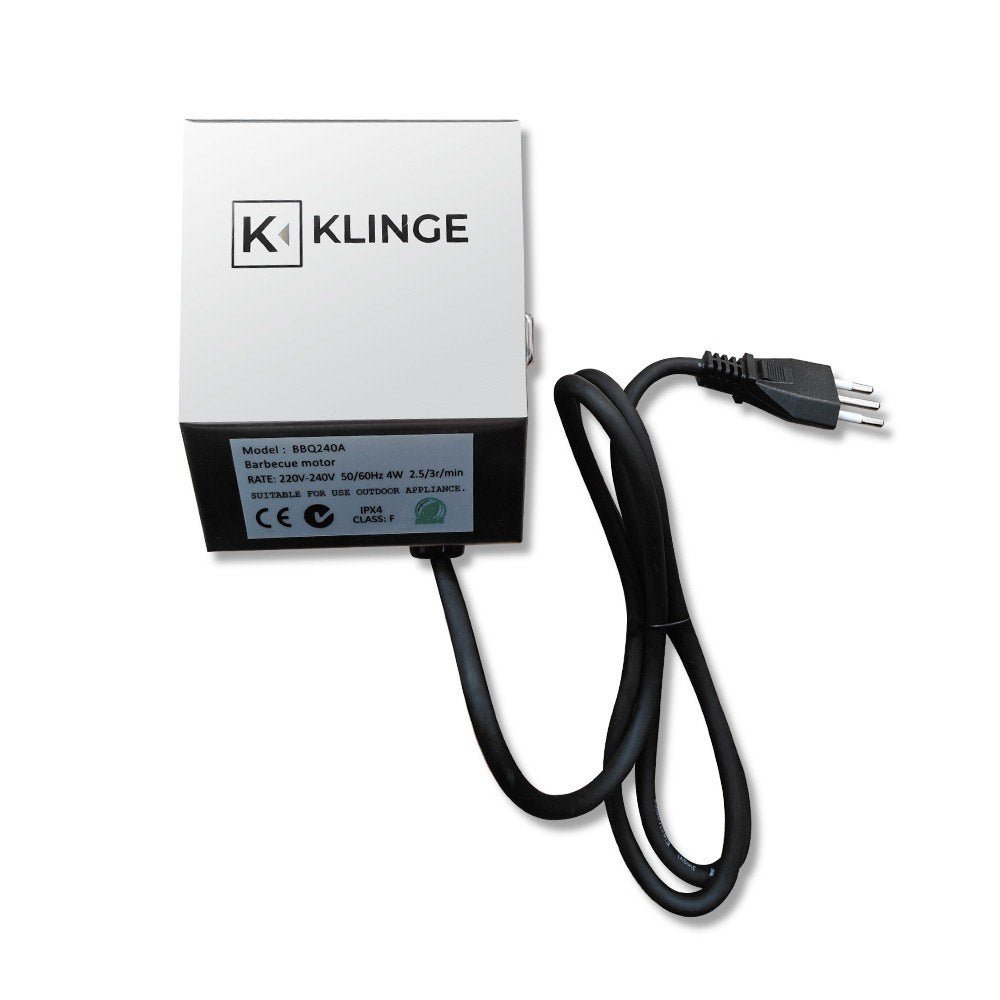 Spiedo Eléctrico con Motor Giratorio para Asados - Klinge